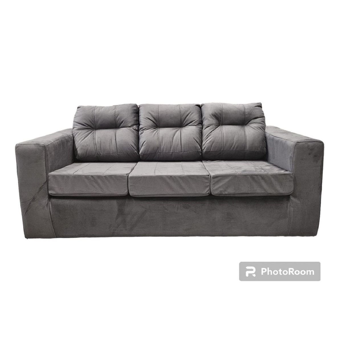 JDO & DESIGN - Sofá 3 Cuerpos Nize 2 Pouf Felpa Jdo & Design