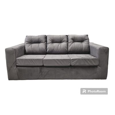 Imagen 2 del producto Sofá 3 Cuerpos Nize 2 Pouf Felpa