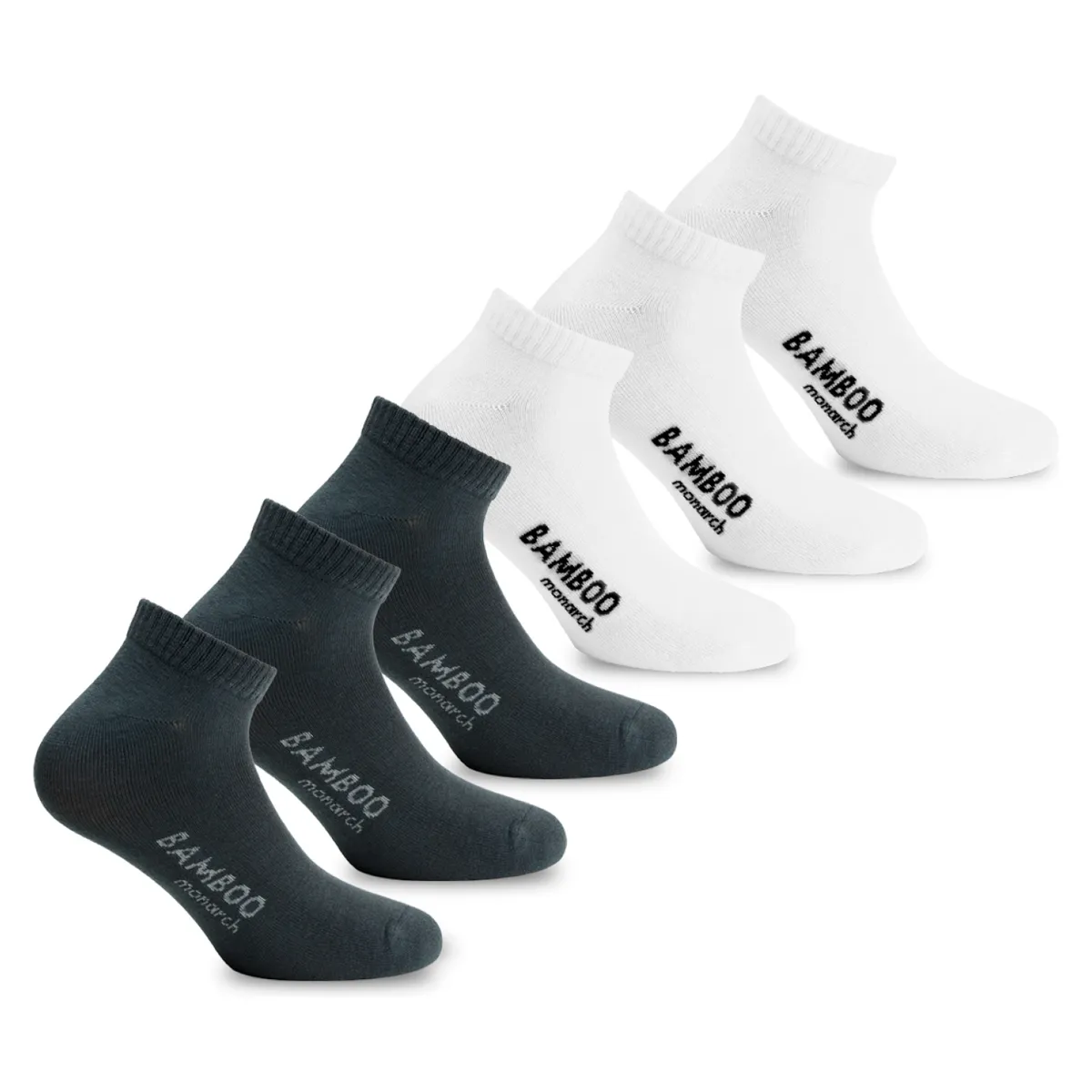 MONARCH - Pack 6 Calcetines Deportivo Niño Monarch