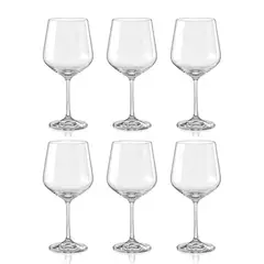BOHEMIA - Set 6 Copas Gin 570 ml Sandra