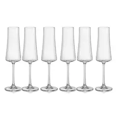BOHEMIA - Set 6 Copas Champagne Xtra 210 Ml