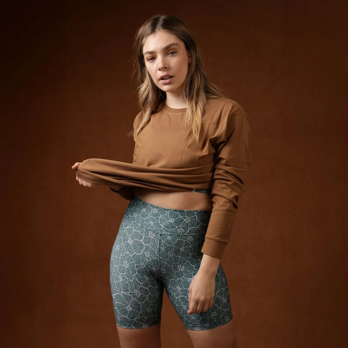 MALI - Calza Biker Deportivo Tiro Alto Mujer Mali