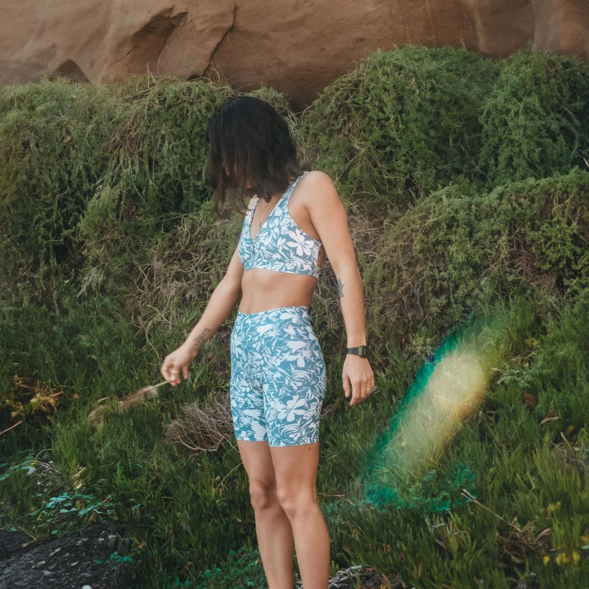 MALI - Calza Biker Deportivo Tiro Alto Mujer Mali