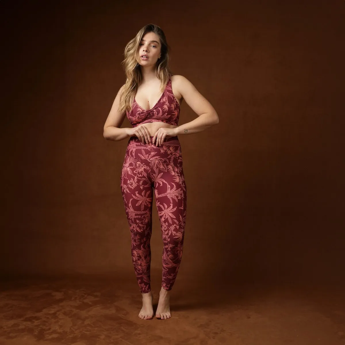 MALI - Calza Leg 7/8 Deportivo Tiro Alto Mujer Mali