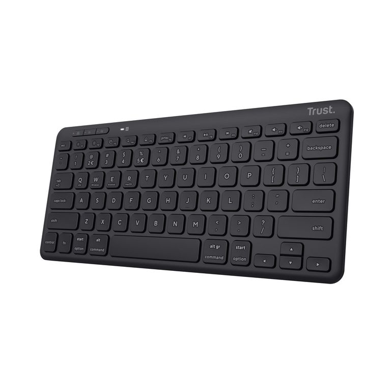 TRUST Teclado Inalámbrico Ecológico Lyra Bluetooth Compacto para Oficina