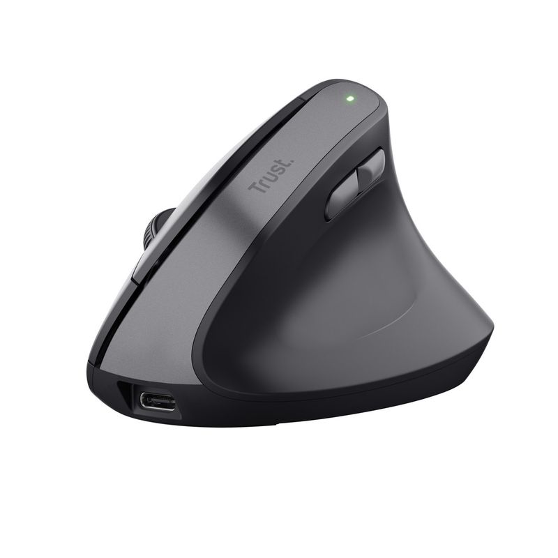 TRUST - Mouse Bayo II Ergonómico Negro Wireless Trust
