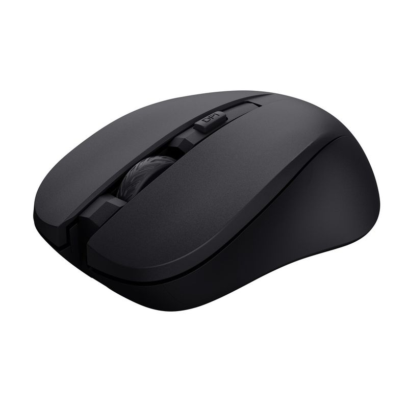 TRUST - Mouse Mydo Silent Eco - Negro Trust