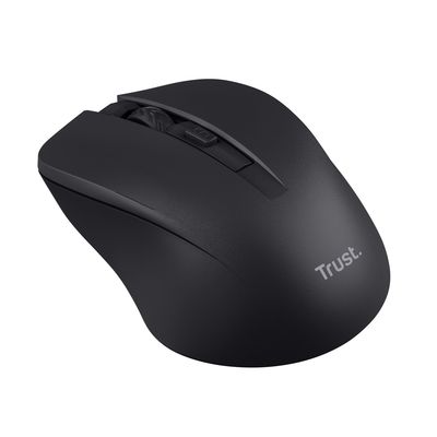 Imagen 2 del producto Mouse Inalámbrico Ecológico Mydo Silencioso y Ambidiestro Negro