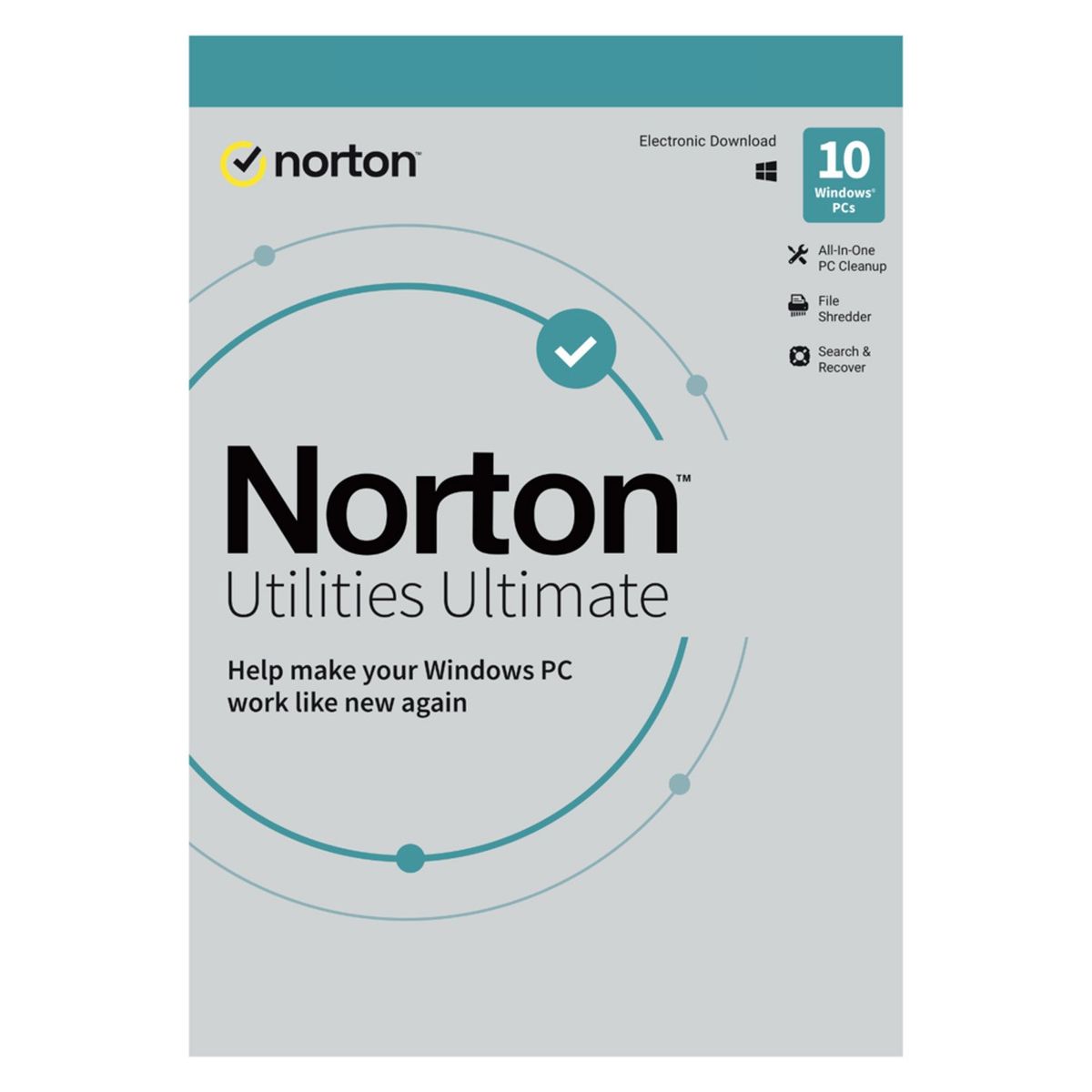 NORTON - Antivirus Norton Utilities Ultimate 10 Dispositivo por 1 Año-Licencia Descargable