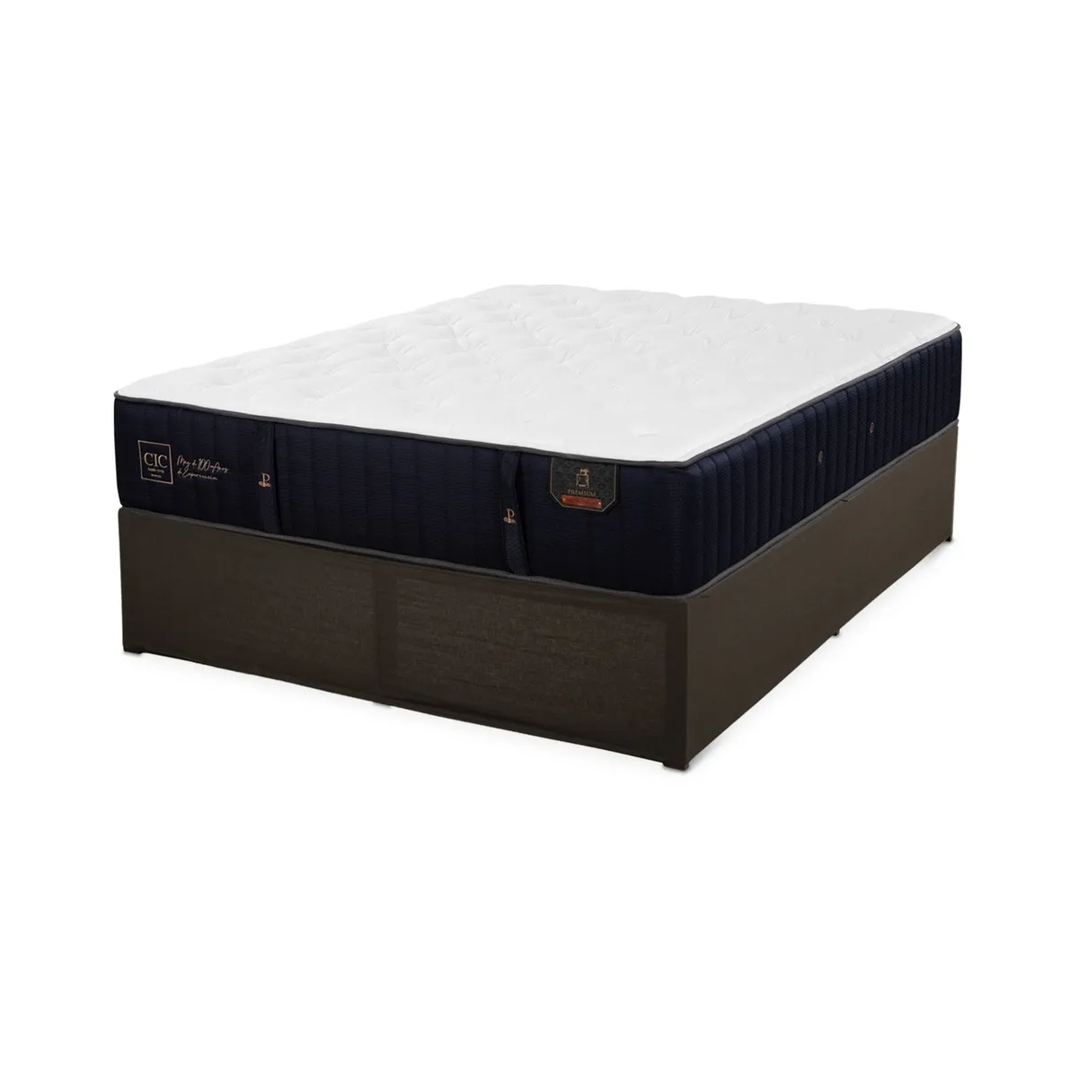 CIC - Cama Iron Smart Premium 2 Plazas X 1.90Mt Base Normal Cic