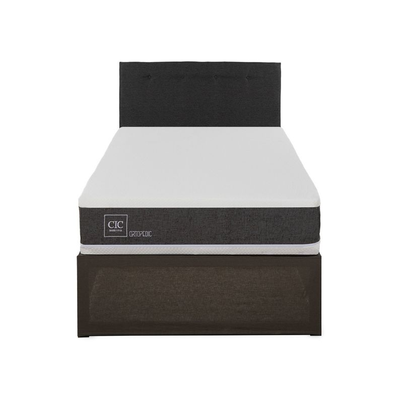 CIC - Cama Iron Smart Ortopedic 1.5 Plazas  CIC
