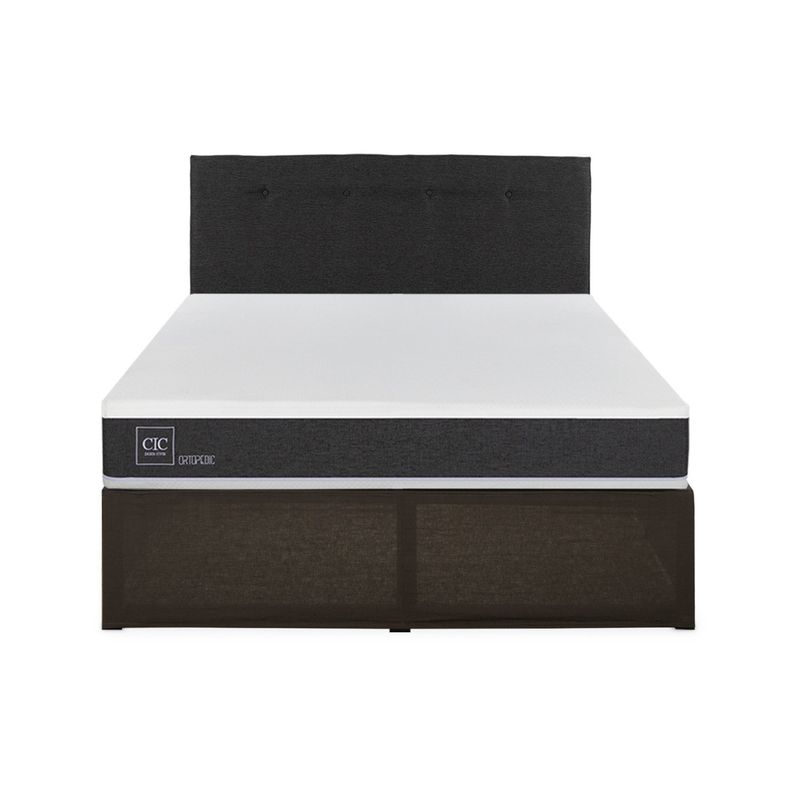 CIC - Cama Iron Smart Ortopedic 2 Plazas Cic
