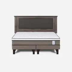 ROSEN - Cama Europea New Style 6 King + Respaldo