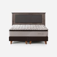 Cama Europea Nest 2 Plazas + Respaldo