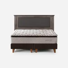ROSEN - Cama Europea Nest 2 Plazas + Respaldo