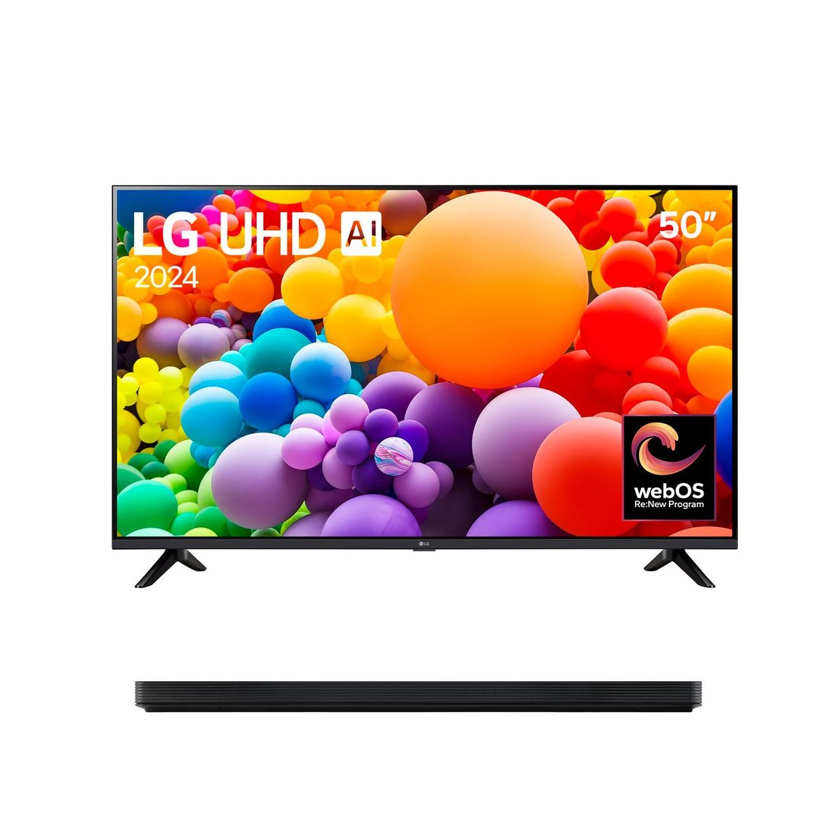 LG - Televisor Led 50" Smart Tv 4K Uhd 50Ut7300Psa + Soundbar Sk1 LG