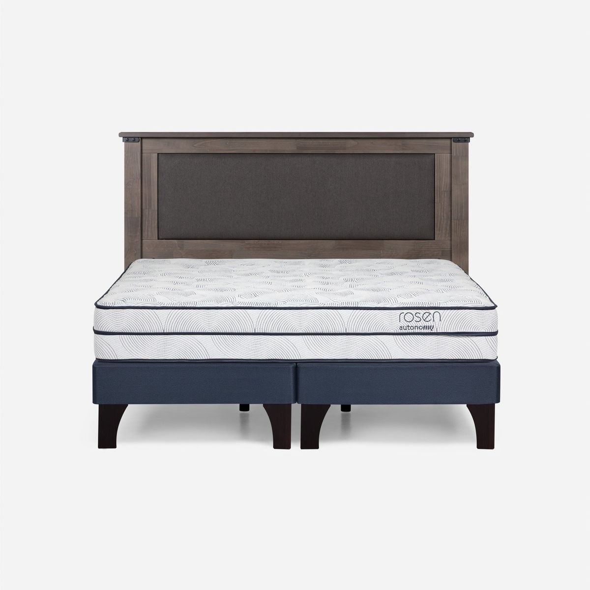ROSEN - Cama Europea Autonomy Sky 2 Plazas + Respaldo Rosen