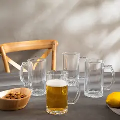 MICA - Set De Vasos Cerveceros Cerveceros 500 Ml 4 Unidades