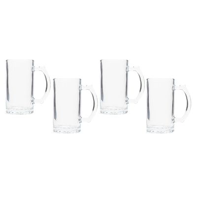 Imagen 2 del producto Set De Vasos Cerveceros Cerveceros 500 Ml 4 Unidades