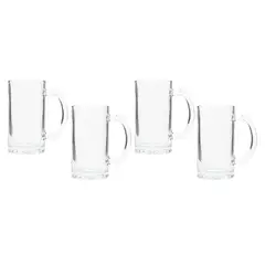 MICA - Set De Vasos Cerveceros Cerveceros 500 Ml 4 Unidades