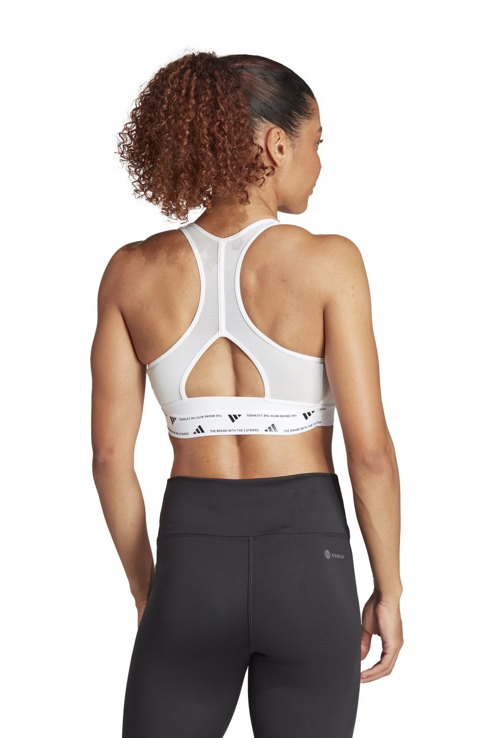ADIDAS - Top Deportivo Powerreact Training Soporte Medio Mujer Adidas