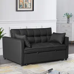 IDETEX - Futón Tela Brela Negro