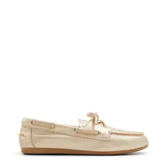 ALDO - Sail Zapato Casual Mujer Cuero Dorado