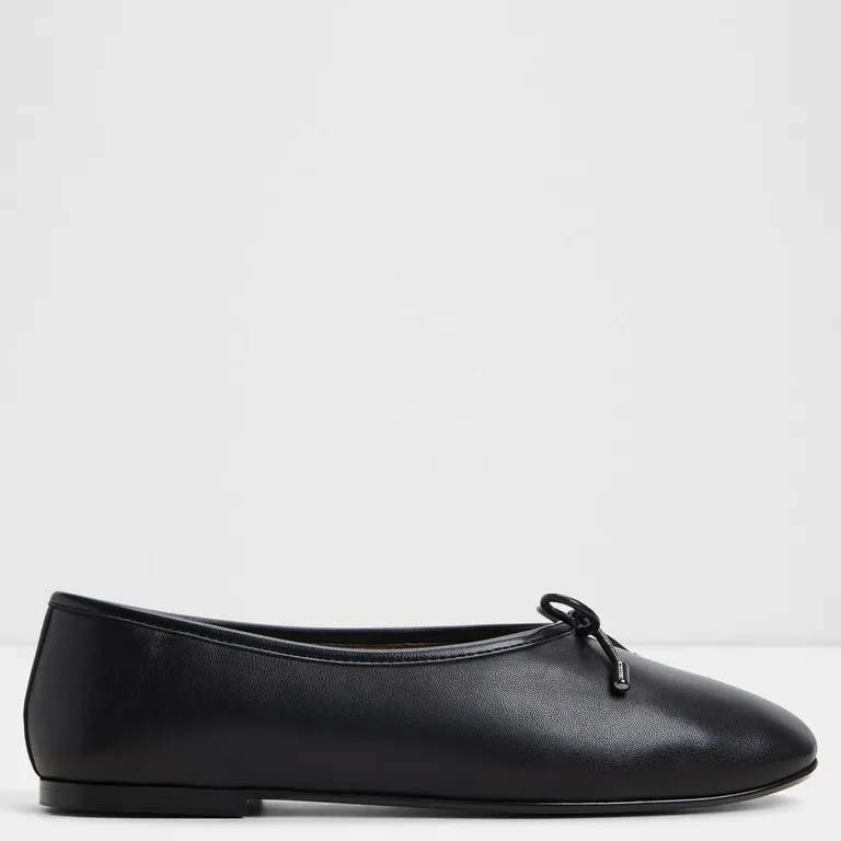 ALDO Ballerina Mujer Cuero Negro
