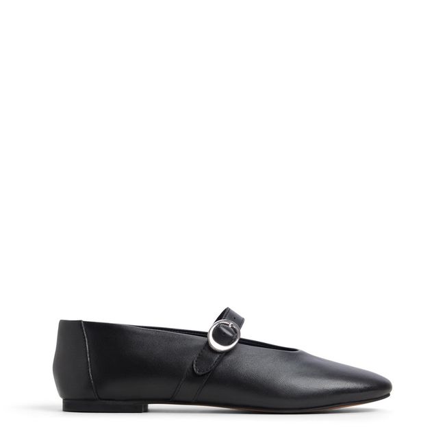 ALDO - Quincey Ballerina Mujer Cuero Negro Aldo