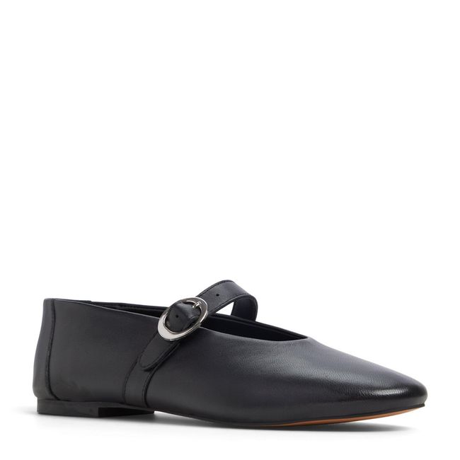 ALDO - Quincey Ballerina Mujer Cuero Negro Aldo