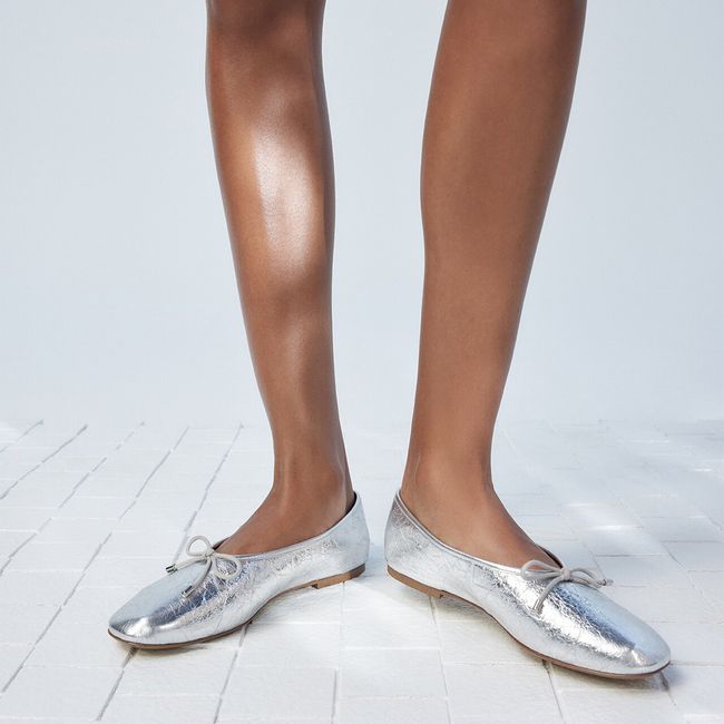 ALDO - Joselie Ballerina Mujer Cuero Gris Aldo