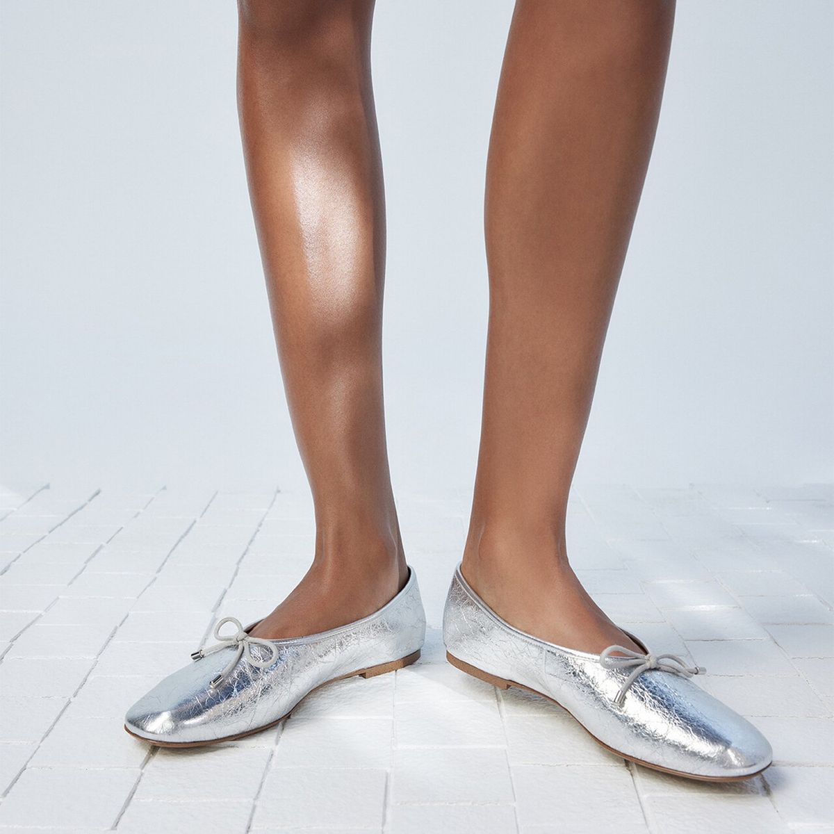 ALDO - Joselie Ballerina Mujer Cuero Gris Aldo