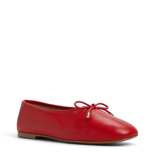 ALDO - Joselie Ballerina Mujer Cuero Rojo Aldo