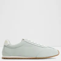 Carefree Zapatilla Urbana Mujer Cuero Verde