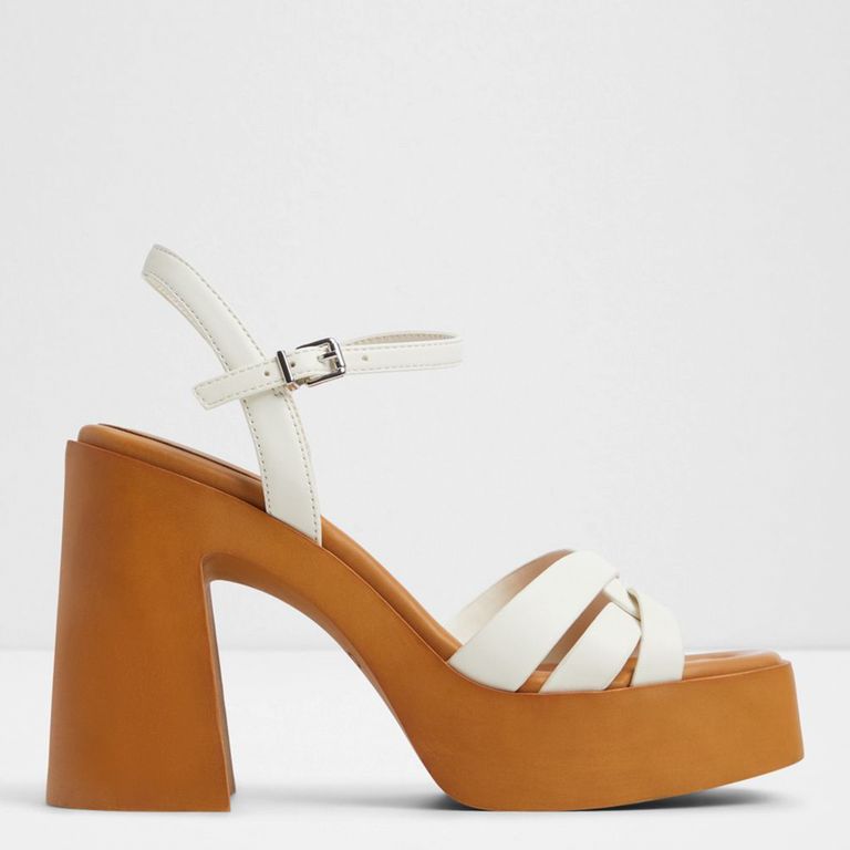 ALDO Solenia Sandalia Mujer Blanco