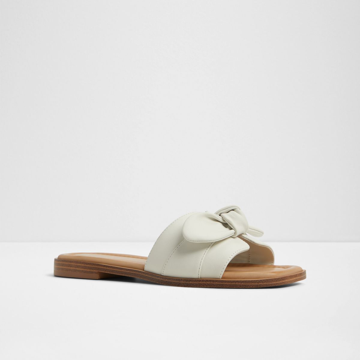ALDO - Sandalia Mujer Cuero Crema Aldo