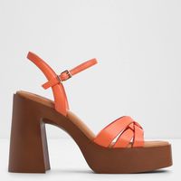 Solenia Sandalia Mujer Naranjo