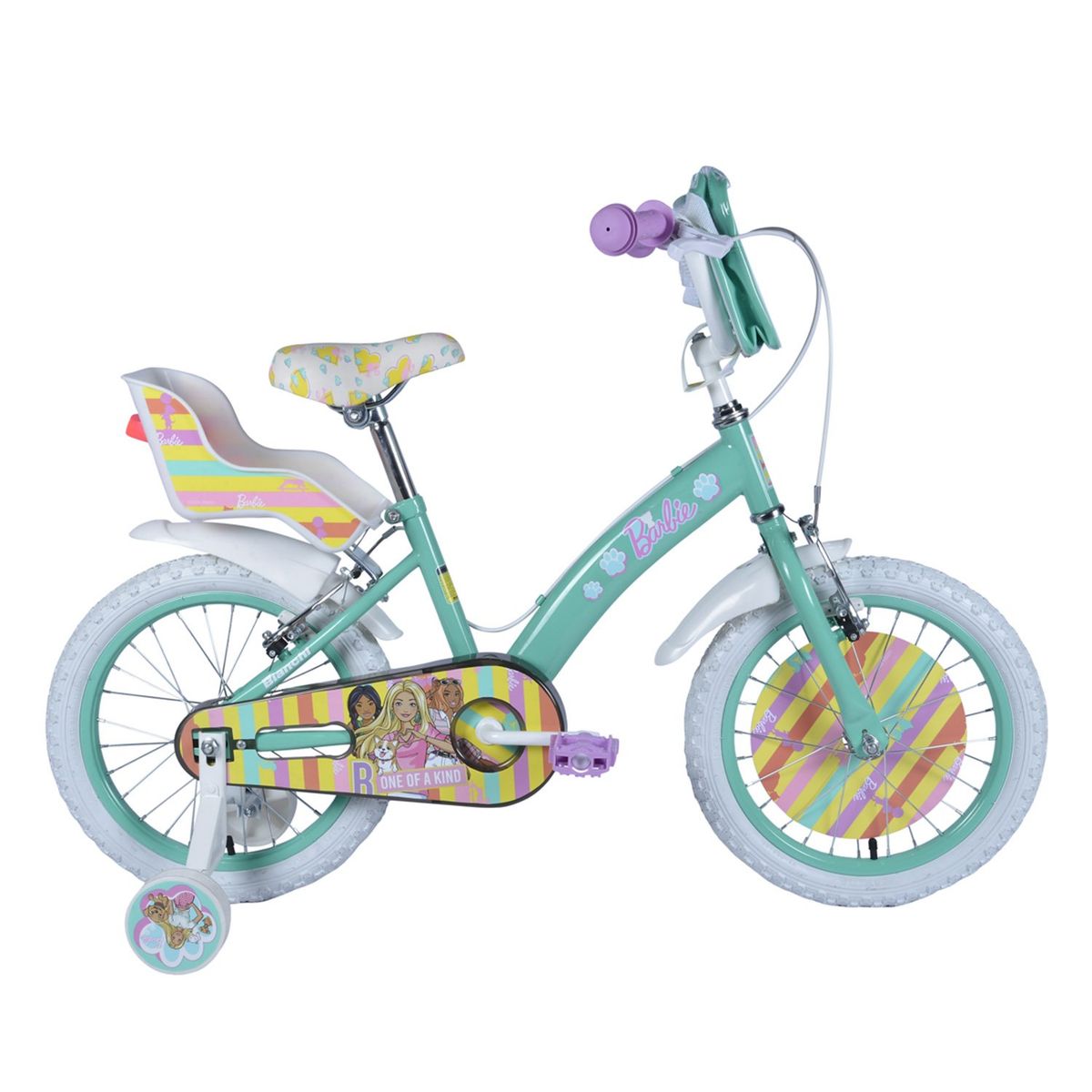 MATTEL - Bicicleta Infantil Barbie Aro 16 Mattel