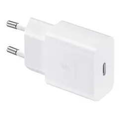 SAMSUNG - Adaptador De Carga Rápida Usb-C (15W) Sin Cable Blanco