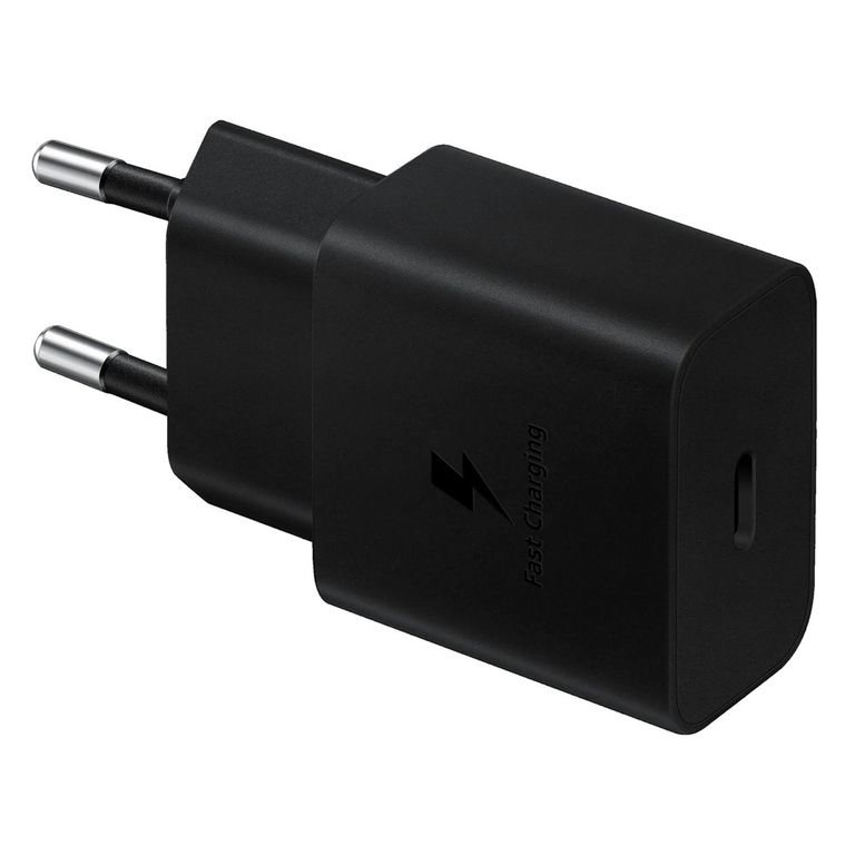 Adaptador De Carga Rápida Usb-C (15W) Sin Cable Negro Samsung