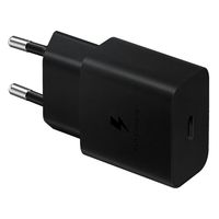 Adaptador De Carga Rápida Usb-C (15W) Sin Cable Negro