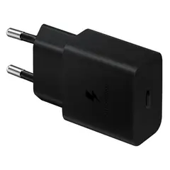 SAMSUNG - Adaptador De Carga Rápida Usb-C (15W) Sin Cable Negro