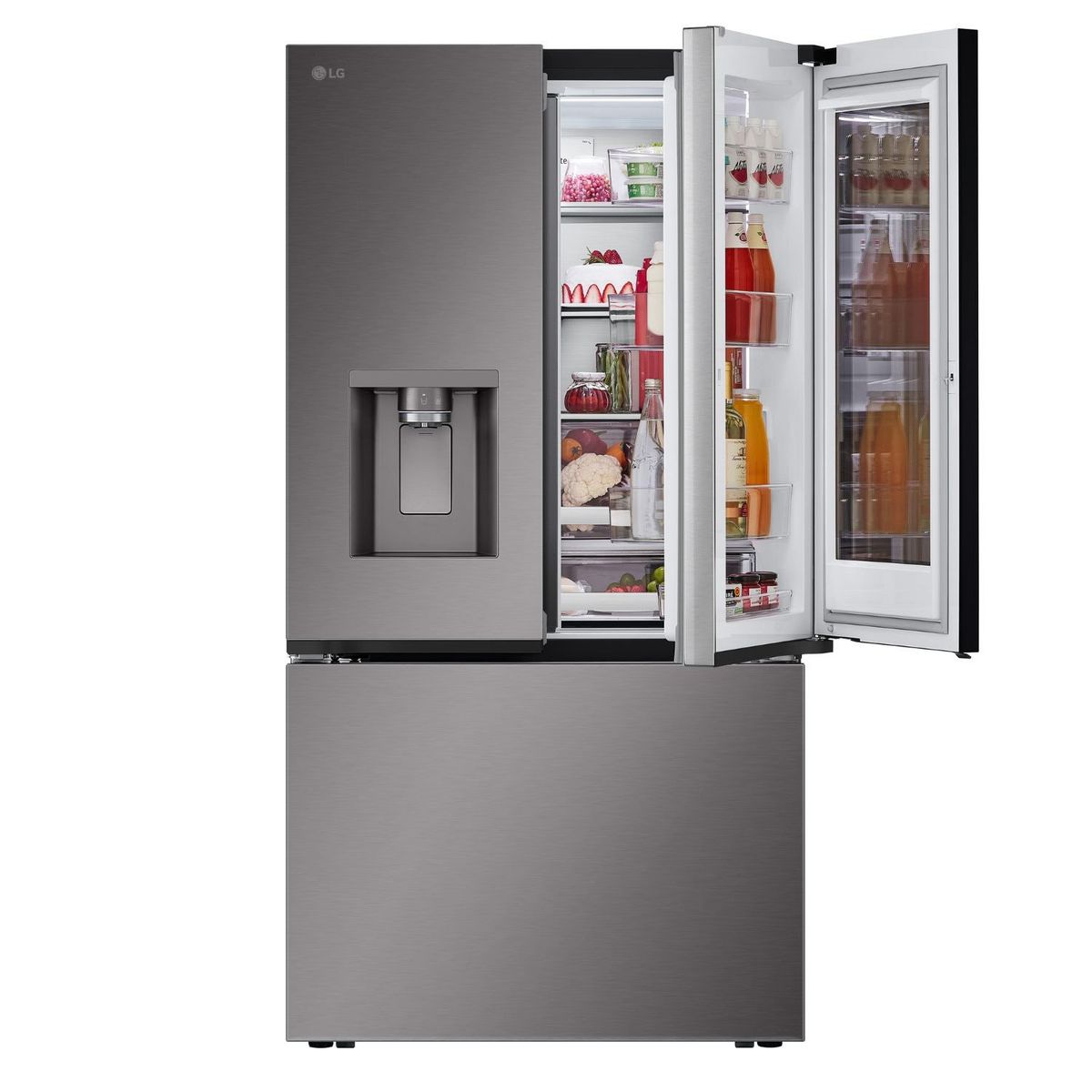 LG - Refrigerador French Door 738 Litros Con Instaview Door In Door Craft Ice LG