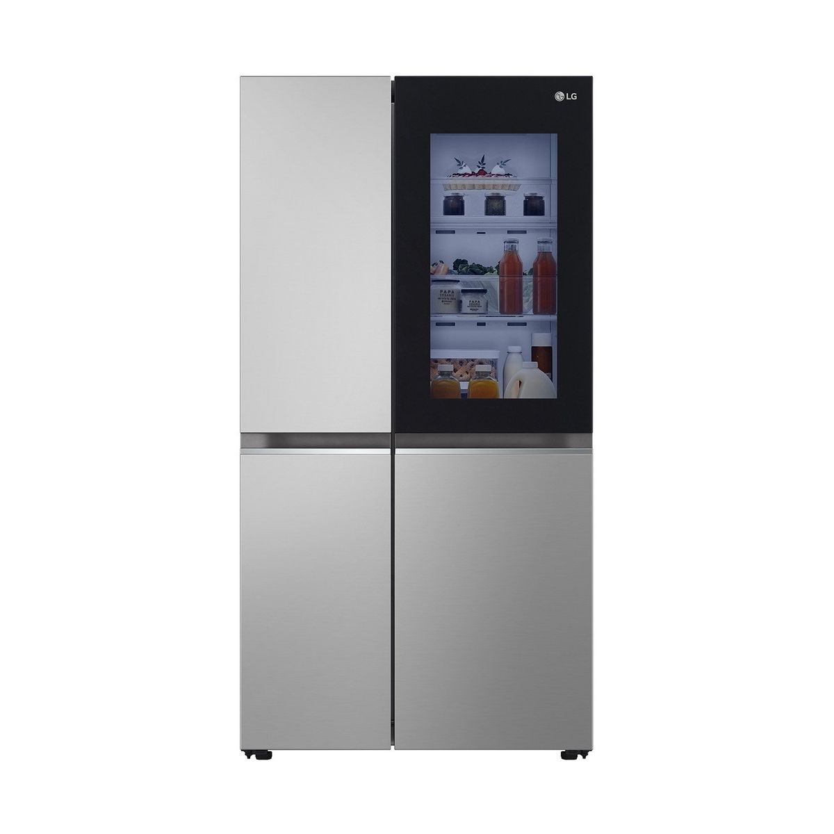 LG - Refrigerador Side By Side 655 litros con InstaView GS66BVPG LG