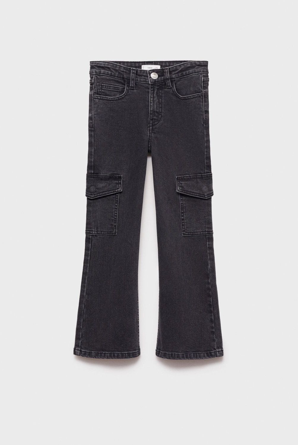MANGO KIDS - Jeans Rectos Estilo Cargo Niña Mango Kids