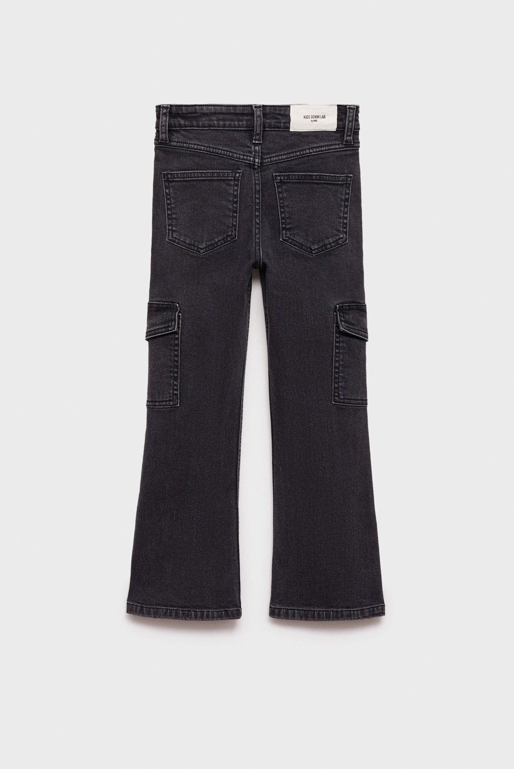 MANGO KIDS - Jeans Rectos Estilo Cargo Niña Mango Kids