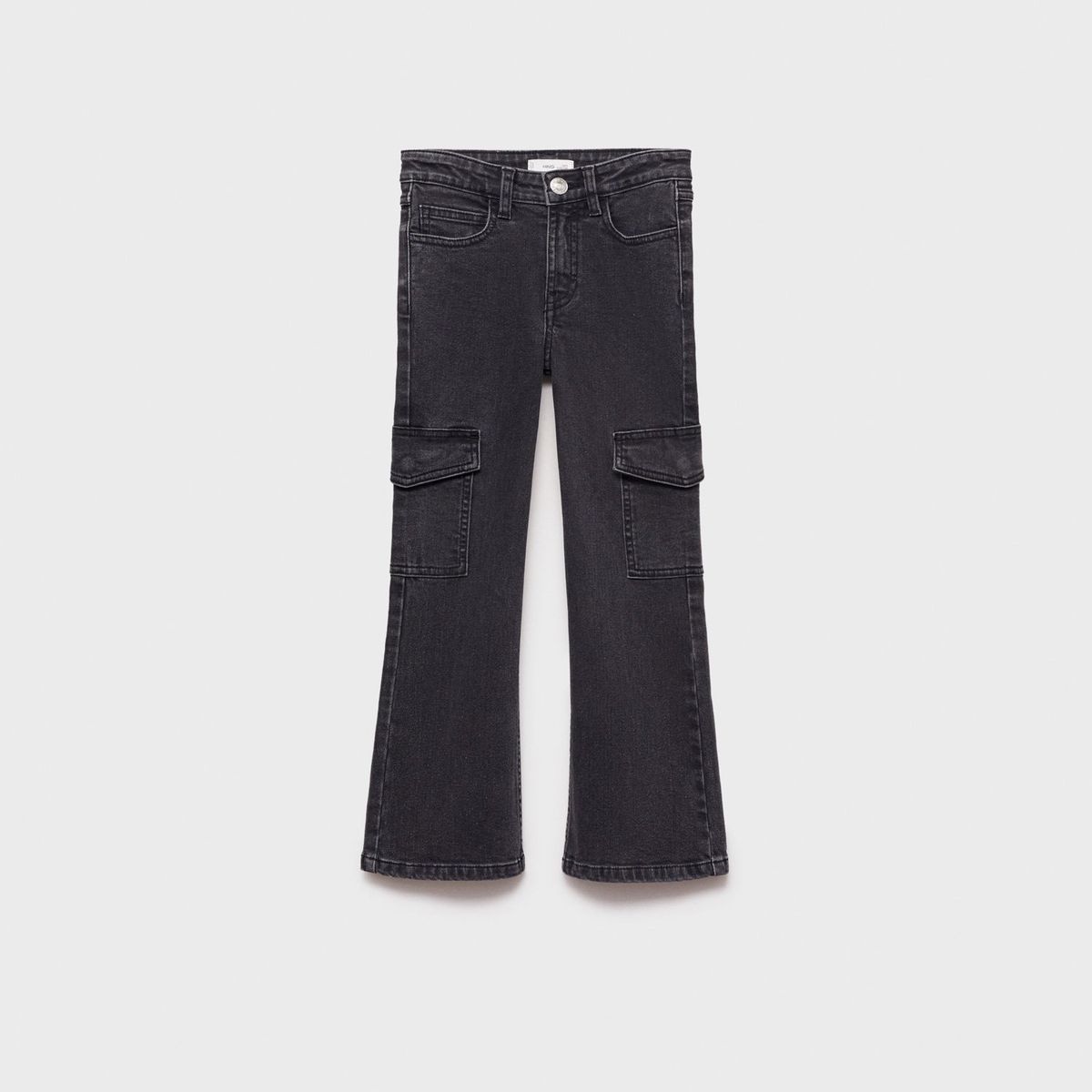 MANGO KIDS - Jeans Rectos Estilo Cargo Niña Mango Kids