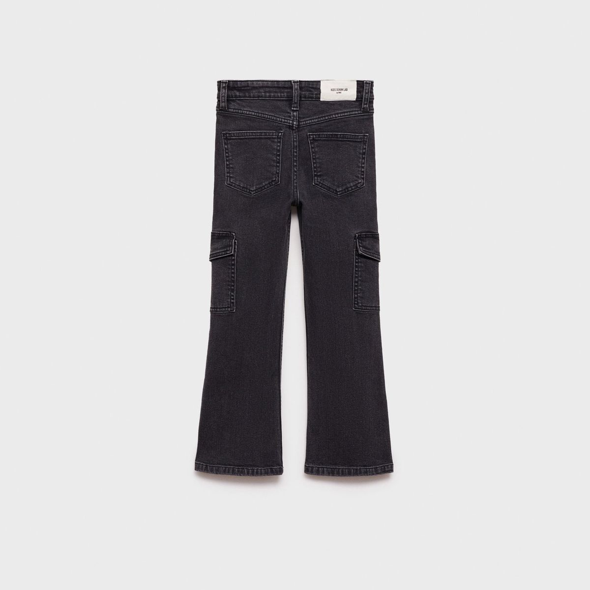 MANGO KIDS - Jeans Rectos Estilo Cargo Niña Mango Kids