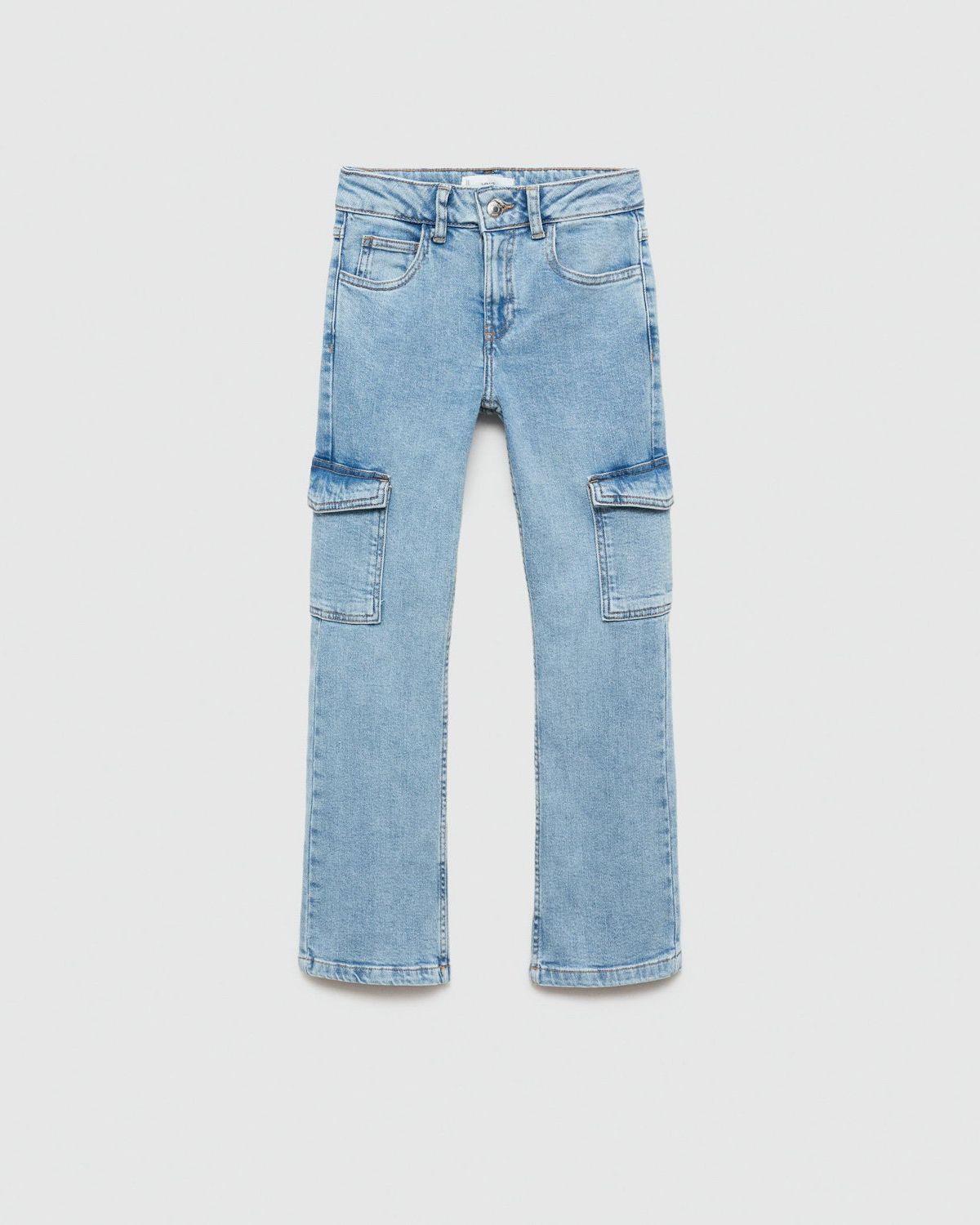 Mango Kids Vaqueros Flare Mango MANGO KIDS Jeans Rectos Estilo