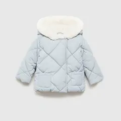 MANGO KIDS - Parka Acolchado Capucha Orejas Unisex Bebé
